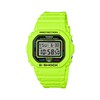 Thumbnail Image 1 of Men's Casio G-Shock Digital Neon Yellow Resin Strap Watch with Octagonal Dial (Model: DW5600EP-9)