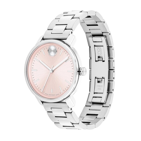 Ladiesâ Movado BoldÂ® Access Watch with Blush Dial (Model: 3601168)