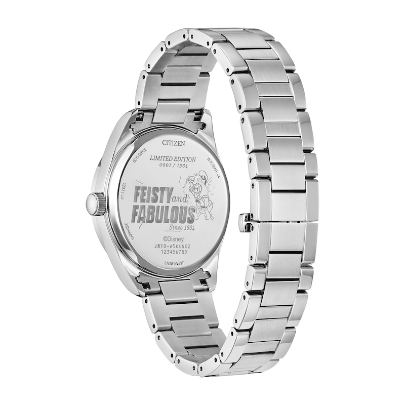 Main Image 3 of Limited Edition Citizen Eco-Drive® Disney Feisty Donald Duck 90th Anniversary Watch and Pin Box Set (Model: AW1691-66W)