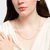 Thumbnail Image 2 of 2.65mm Glitter Rope Chain Necklace in Hollow 10K Gold - 20"
