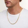 Thumbnail Image 2 of 5.3mm Glitter Rope Chain Necklace in Hollow 10K Gold - 24"