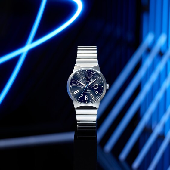 Men's Citizen Eco-DriveÂ® Star Warsâ¢ Millennium Falconâ¢ Hyperdrive Watch with Black Dial (Model: Bm7581-59W)