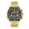 Thumbnail Image 1 of Men's Bulova Series X Precisionist Gold-Tone IP Chronograph Watch with Black Dial (Model: 98B429)