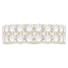 Thumbnail Image 3 of 2-1/2 CT. T.W. Certified Lab-Grown Diamond Double Row Anniversary Band in 14K Gold (F/SI2)