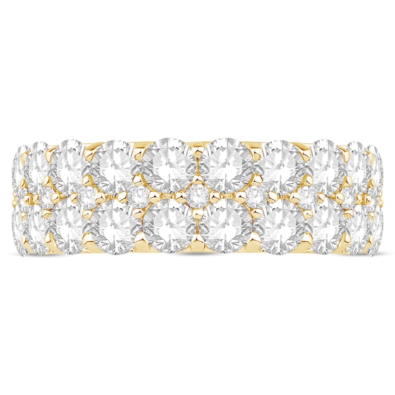 2-1/2 CT. T.w. Certified Lab-Grown Diamond Double Row Anniversary Band in 14K Gold (F/Si2)