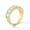Thumbnail Image 4 of 3 CT. T.W. Oval Certified Lab-Grown Diamond Seven Stone Anniversary Band in 14K Gold (F/SI2)