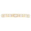 Thumbnail Image 3 of 1/15 CT. T.W. Baguette Diamond Vintage-Style Stackable Anniversary Band in 10K Gold