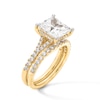Thumbnail Image 3 of 4-1/2 CT. T.W. Princess-Cut Certified Lab-Grown Diamond Split Shank Engagement Ring in 14K Gold (F/SI2)