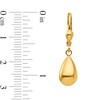 Thumbnail Image 2 of Teardrop Dangle Earrings in Semi-Solid 10K Gold