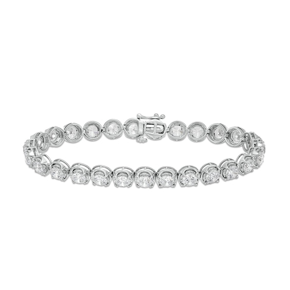 10 CT. T.w. Certified Lab-Grown Diamond Miracle Tennis Bracelet in 10K White Gold (I/Si2)
