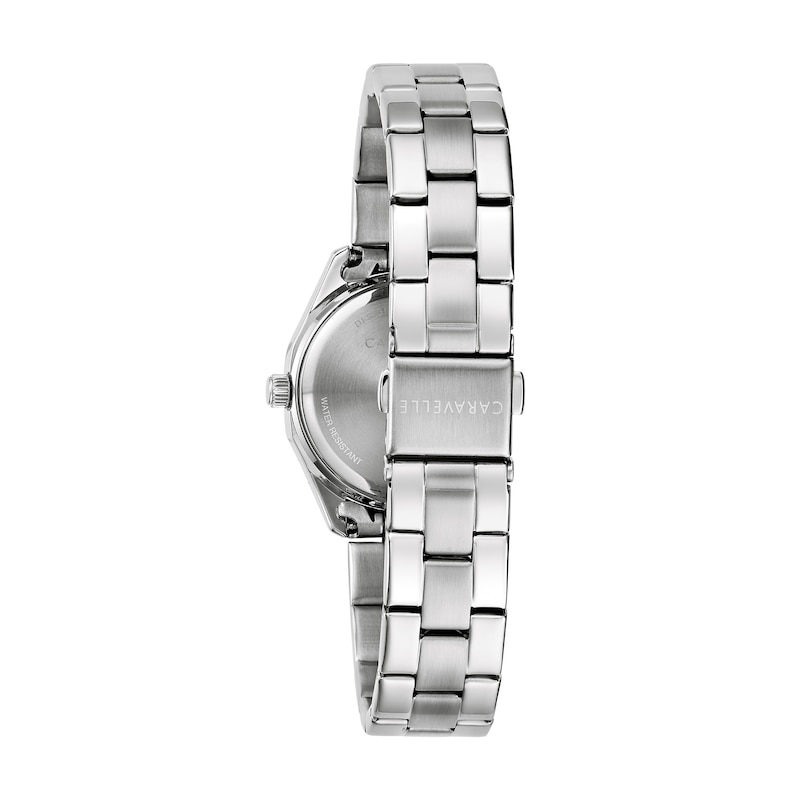 Main Image 3 of Ladies’ Caravelle by Bulova Crystal Accent Dress Sport Watch with Pink Dial (Model: 43M123)