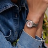 Thumbnail Image 4 of Ladies’ Caravelle by Bulova Crystal Accent Dress Sport Watch with Pink Dial (Model: 43M123)