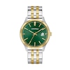 Thumbnail Image 1 of Men’s Caravelle by Bulova Two-Tone IP Dress Watch with Green Dial (Model: 45B162)
