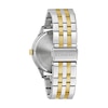Thumbnail Image 3 of Men’s Caravelle by Bulova Two-Tone IP Dress Watch with Green Dial (Model: 45B162)