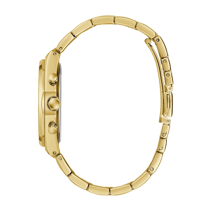 Main Image 2 of Men’s Caravelle by Bulova Gold-Tone IP Chronograph Dress Watch with Gold-Tone Dial (Model: 44A123)