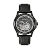 Thumbnail Image 1 of Men’s Caravelle by Bulova Black IP Automatic Dress Watch with Textured Black Dial (Model: 45A153)