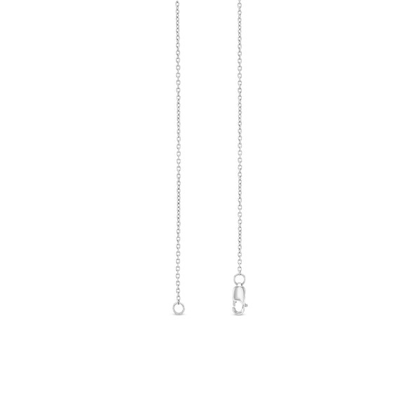 1-1/2 CT. T.w. Certified Lab-Grown Diamond Bubbles Line Necklace in 10K White Gold (I/Si2)