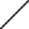 Thumbnail Image 2 of 6.0mm Rope Chain Necklace in Solid Stainless Steel with Black Ion Plate - 24”