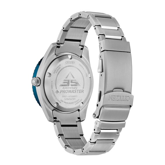 Limited Edition Citizen Promaster Fujitsubo Dive Super Titaniumâ¢ Automatic Watch with Blue Dial (Model: Nb6026-56L)