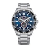 Thumbnail Image 1 of Men’s Citizen Eco-Drive® Sporty-Aqua Chronograph Watch with Blue Dial (Model: AT2560-84L)