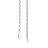 Thumbnail Image 3 of 3.5mm Diamond-Cut Miami Cuban Curb Chain Necklace in Solid Sterling Silver - 22"