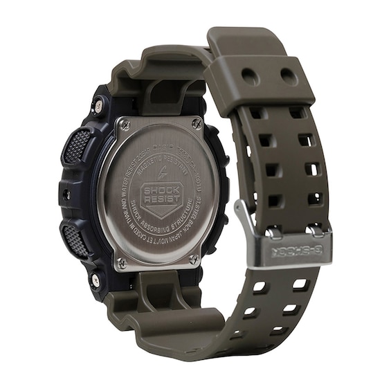 Menâs Casio G-Shock Analog-Digital Brown Resin Strap Watch with Black Dial (Model: Ga100Tu-1A3)