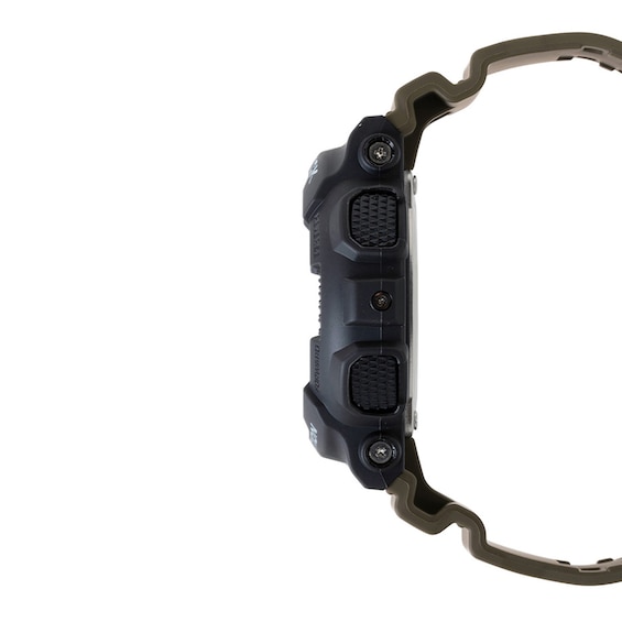 Menâs Casio G-Shock Analog-Digital Brown Resin Strap Watch with Black Dial (Model: Ga100Tu-1A3)