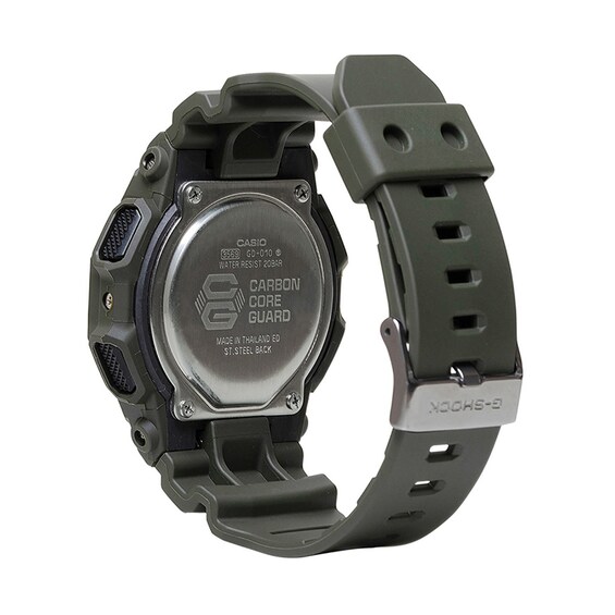 Men's Casio G-Shock Long-Life Digital Green Bio-Based Resin Strap Watch (Model: Gd010-3)