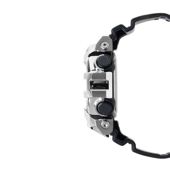 Menâs Casio G-Shock Metal-Covered Analog-Digital Watch with Silver-Tone Dial (Model: Gm700-1A)