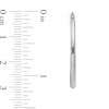 Thumbnail Image 2 of 30.0mm Oval Hoop Earrings in Hollow 14K White Gold
