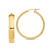Thumbnail Image 1 of 32.0mm Tube Hoop Earrings in Hollow 14K Gold
