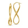 Thumbnail Image 1 of 46.0mm Infinity Hoop Earrings in Hollow 14K Gold