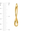 Thumbnail Image 2 of 46.0mm Infinity Hoop Earrings in Hollow 14K Gold
