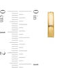 Thumbnail Image 2 of 13.0mm Square Tube Huggie Hoop Earrings in Semi-Solid 14K Gold