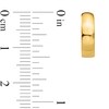 Thumbnail Image 2 of 12.8mm Huggie Hoop Earrings in Solid 14K Gold
