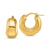 Thumbnail Image 1 of 21.0mm Chunky Hoop Earrings in Hollow 14K Gold
