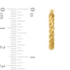 Thumbnail Image 2 of 19.0mm Rope Twist Hoop Earrings in Hollow 14K Gold