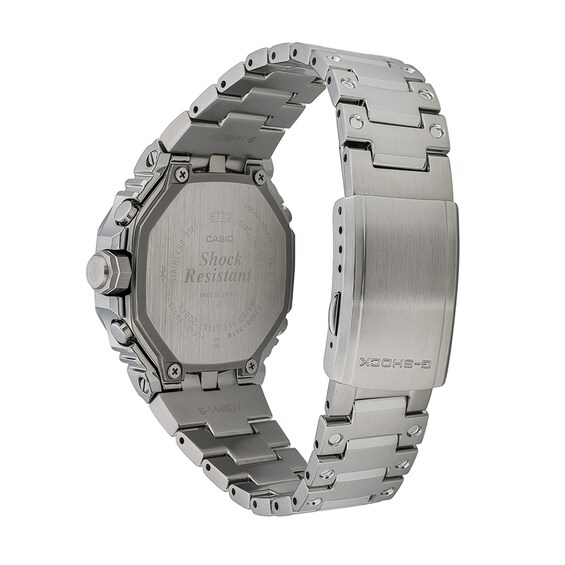 Men's Casio G-Shock Solar-Powered Watch with Black Dial (Model: Gmcb2100D1A)