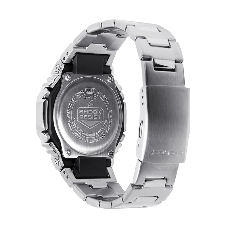 Main Image 2 of Men's Casio G-Shock Analog Digital Watch with Silver-Tone Dial (Model: GM2110D-7A)