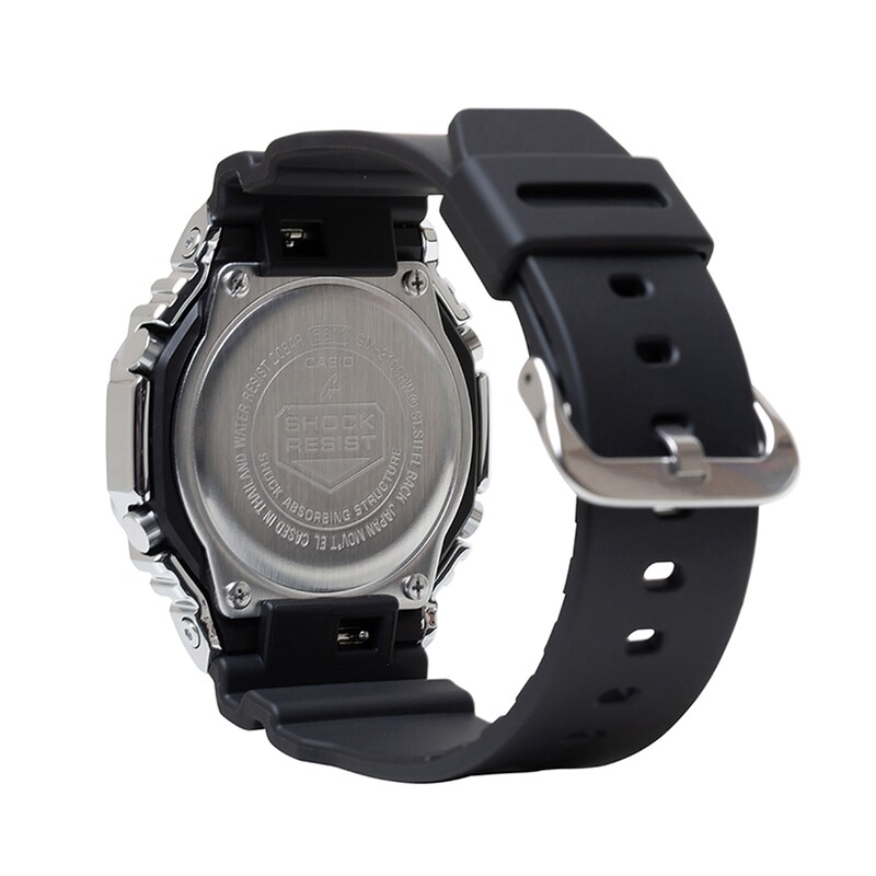 Main Image 2 of Men's Casio G-Shock Analog Digital Black Resin Strap Watch with Rainbow Color Dial (Model: GM2100RW-1A)