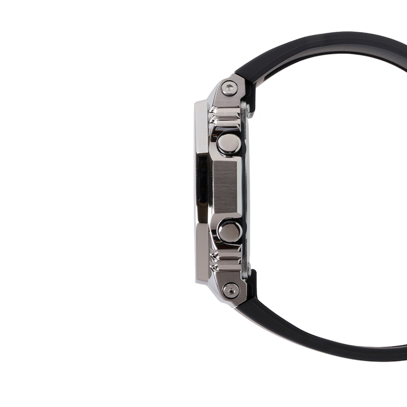 Main Image 3 of Men's Casio G-Shock Analog Digital Black Resin Strap Watch with Rainbow Color Dial (Model: GM2100RW-1A)