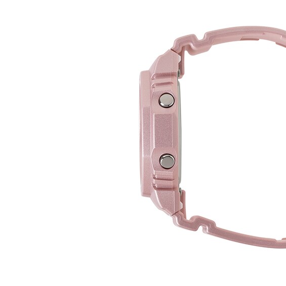 Ladies' Casio G-Shock Analog Digital Pink Resin Strap Watch with Pink Dial (Model: Gmap2100St4A)