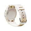 Thumbnail Image 2 of Ladies' Casio G-Shock Analog Digital Cream Resin Strap Watch with Gold-Tone Dial (Model: GMAP2100ST7A)