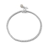 Thumbnail Image 1 of Zales x Prince 2-1/2 CT. T.W. Certified Lab-Grown Diamond Charm Tennis Bracelet in 14K White Gold (F/SI2) - 8.0"
