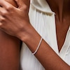 Thumbnail Image 2 of Zales x Prince 2-1/2 CT. T.W. Certified Lab-Grown Diamond Charm Tennis Bracelet in 14K White Gold (F/SI2) - 8.0"
