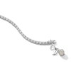 Thumbnail Image 3 of Zales x Prince 2-1/2 CT. T.W. Certified Lab-Grown Diamond Charm Tennis Bracelet in 14K White Gold (F/SI2) - 8.0"
