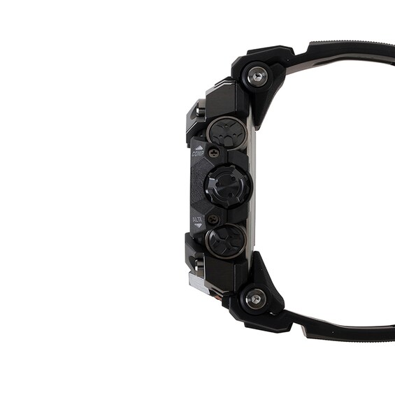 Men's Casio G-Shock Mudmaster Solar-Powered Black Resin Strap Watch with Black Dial (Model: Gwgb1000Ec1A)