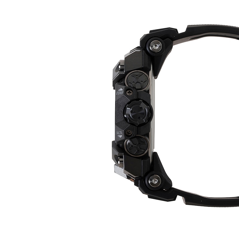 Main Image 3 of Men's Casio G-SHOCK MUDMASTER Solar-Powered Black Resin Strap Watch with Black Dial (Model: GWGB1000EC1A)