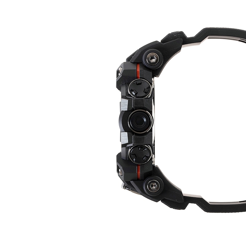 Main Image 3 of Men's Casio G-SHOCK Master of G MUDMAN Solar-Powered Digital Black Resin Strap Watch (Model: GW9500MEC-1)