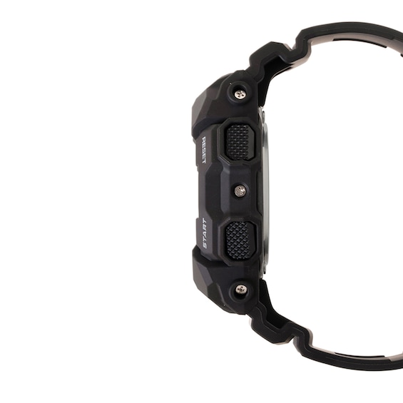 Men's Casio G-Shock Analog Digital Black Resin Strap Watch with Black Dial (Model: Ga010-1A)